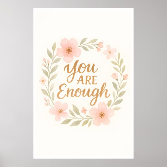 Poster Your enough  (Devant)