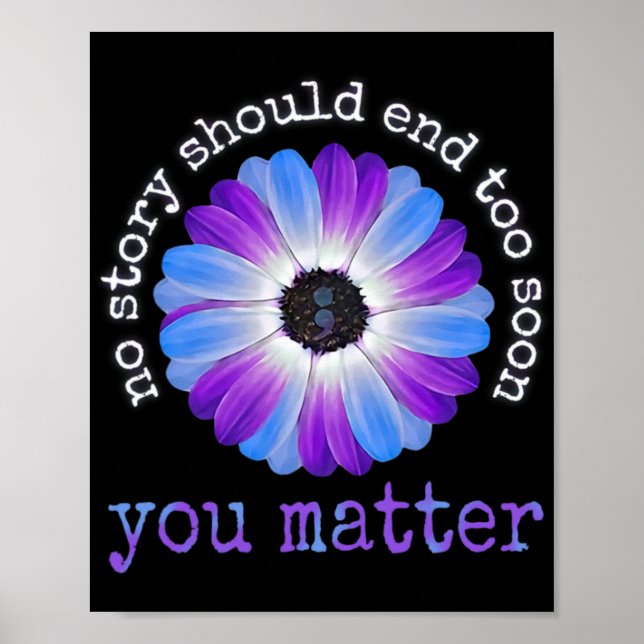 Poster Your Life Problems Suicide Prevention Awareness Da (Devant)