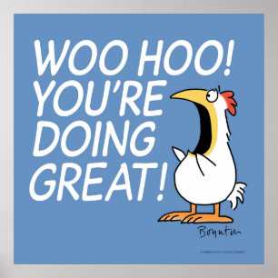 Poster YOU'RE DOING GREAT Sandra Boynton