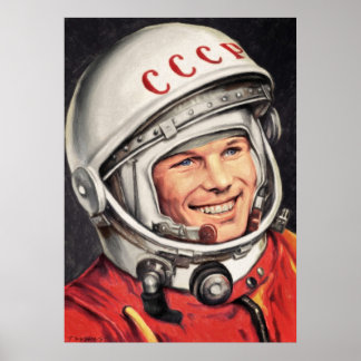 Poster Youri Gagarine