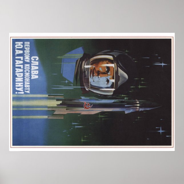 Poster Youri Gagarine (Devant)