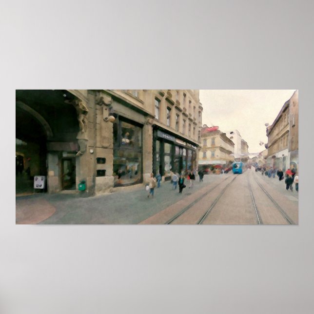 Poster Zagreb (Devant)