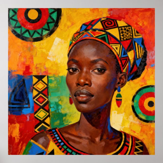 Poster « Zainab » Fille du Soleil d'Or (Devant)