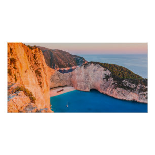 Poster Zakynthos, Grèce.