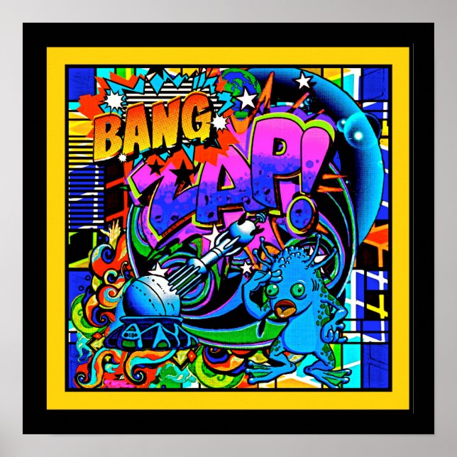 Poster Zap ! (Devant)