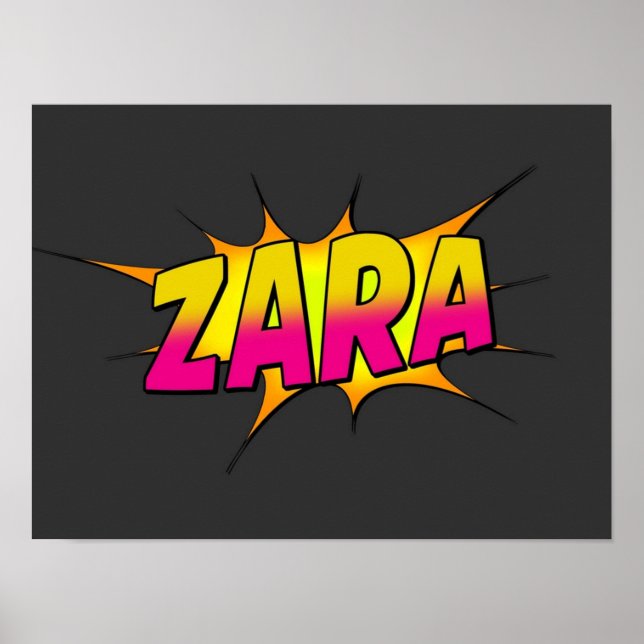 Poster Zara (Devant)