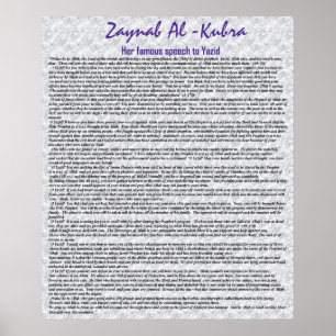 Poster Zaynab's Famous Speech