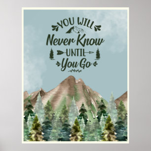 Poster Zazzle ne connaît jamais l'affiche
