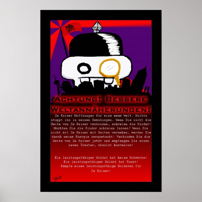 Poster Ze Kaiser (Devant)