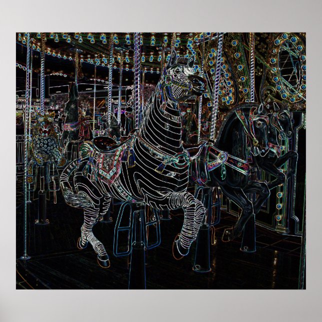 Poster Zebra (Devant)