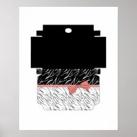Zèbre peau noir blanc tigre rayures de cuir rose