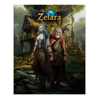 Poster Zelara - Die Chroniken von Aria Tome 1