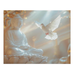 POSTER ZEN - BOUDDHISME - MÉDITATION