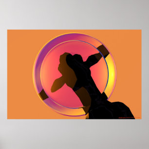 Poster Zen de vache à MOO