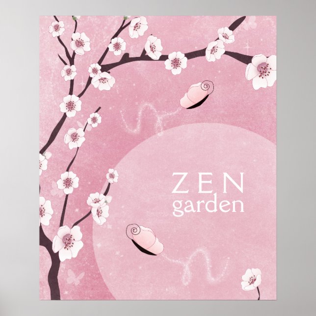Poster Zen Garden (Devant)