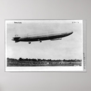 Poster Zeppelin Bodensee Berlin Allemagne de dirigeable