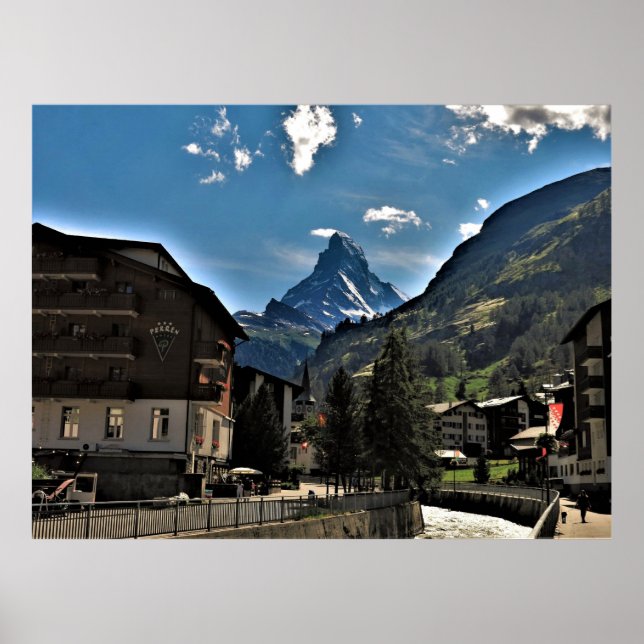 Poster Zermatt (Devant)