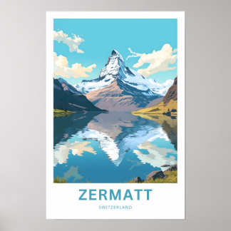 Poster Zermatt Suisse Imprimer