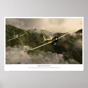 Poster Zéro combattant "Saburo Sakai"