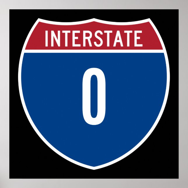 Poster Zéro Interstate (Devant)
