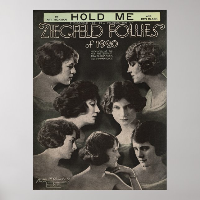 Poster Ziegfeld 1920-Hold Me (Devant)