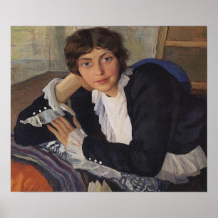 Poster Zinaida Serebriakova Portrait de l'affiche de Lola