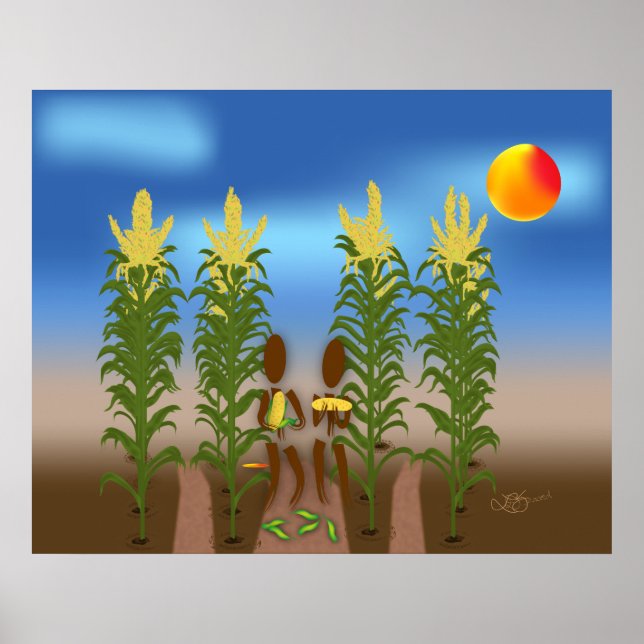 Poster Zinglees ~ Corn (Devant)