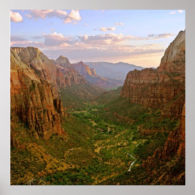 Poster zion angels atterrissant à l'affiche de l'aube DE  (Devant)