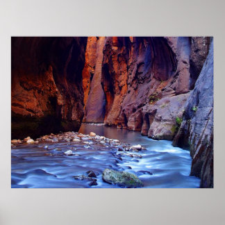 Poster Zion Narrows