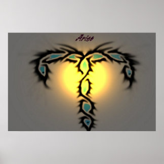 Poster Zodiac Aries