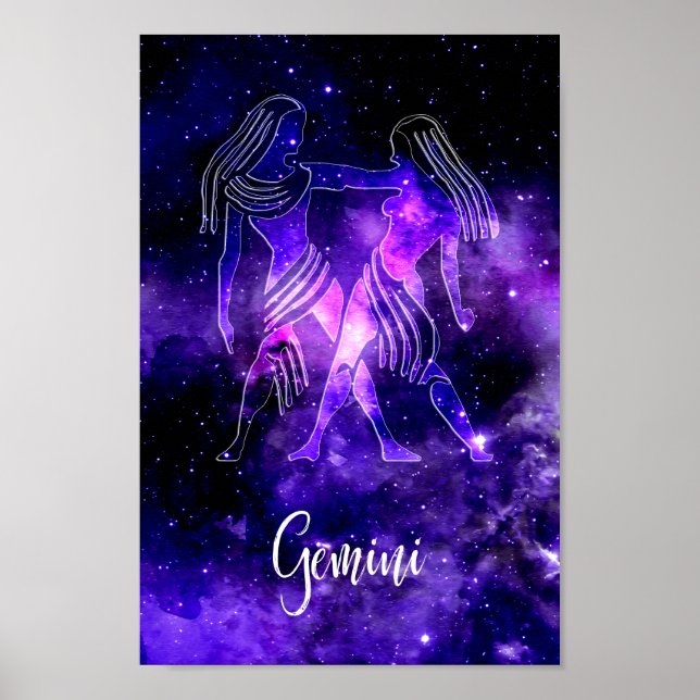 Poster Zodiac : Gemini (Devant)