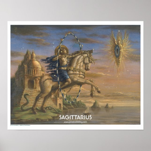Poster Zodiac - Sagittarius (Devant)