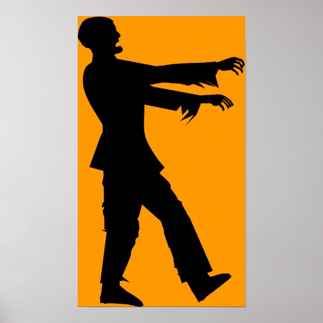 Poster Zombie (Devant)