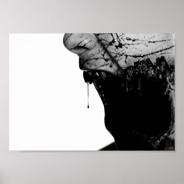 Poster Zombie (Devant)