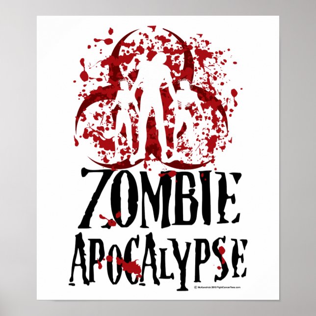 Poster Zombie Apocalypse (Devant)