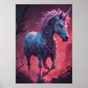 Poster Zombie Unicorn