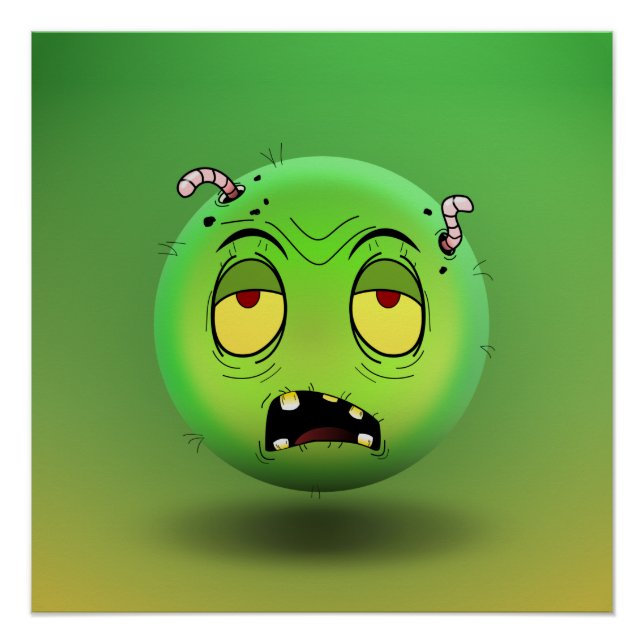 Poster Zombiemoji (Devant)