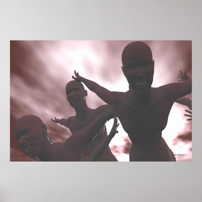 Poster Zombies (Devant)