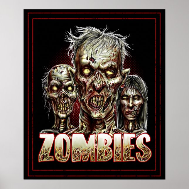 Poster Zombies (Devant)