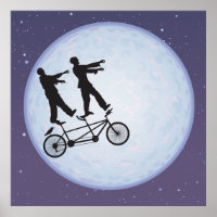 Zombies Apocalypse Cyclistes en amour