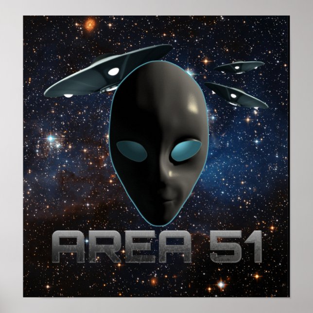 Poster Zone 51 (Devant)