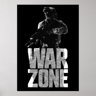 Poster zone de guerre
