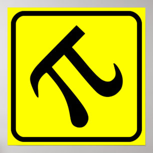 Poster Zone De Traversée De Pi