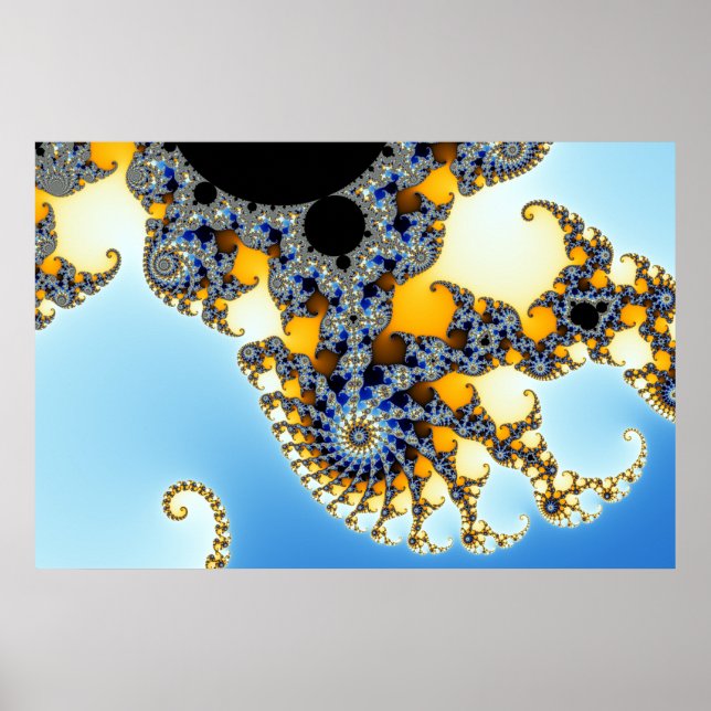 Poster Zoom de Mandelbrot D03 (Devant)