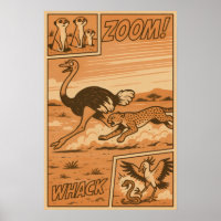 Zoom et Whack - African Savanna Action Comics