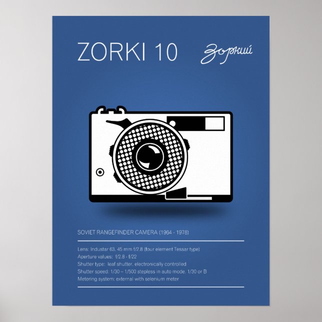 Poster Zorki 10 (Devant)