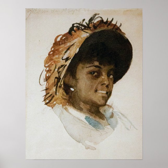 Poster Zorn - Fanny Nelson 1881 (Devant)