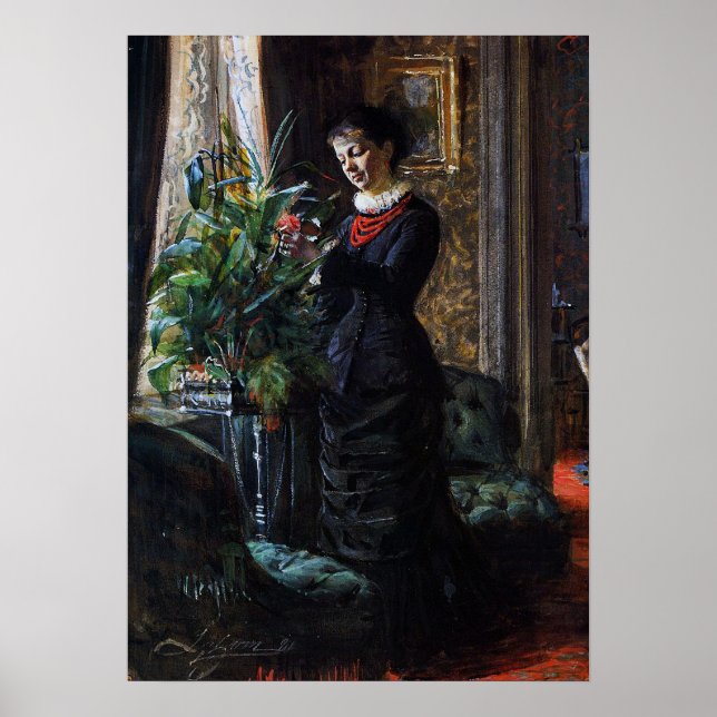 Poster Zorn - Fru Lisen Samson (Devant)