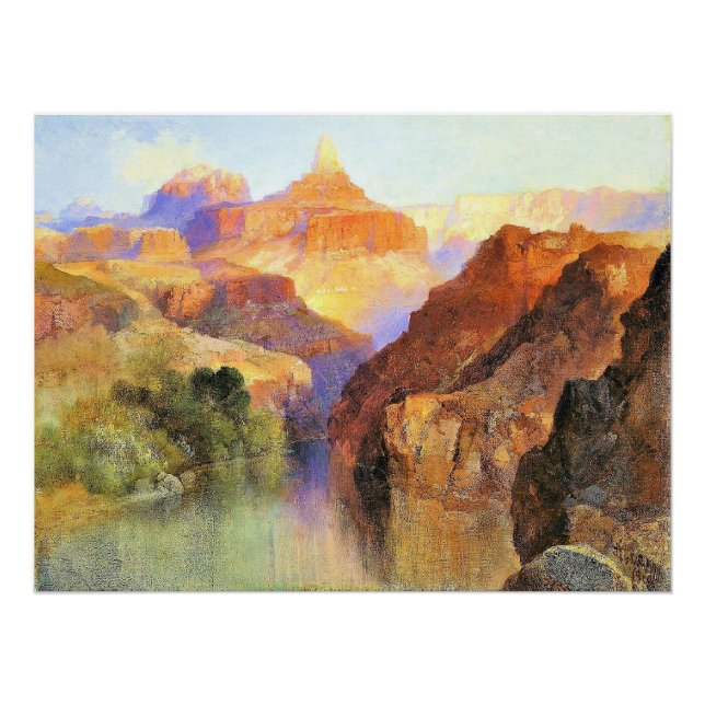 Poster Zoroaster Peak, Grand Canyon, (Devant)