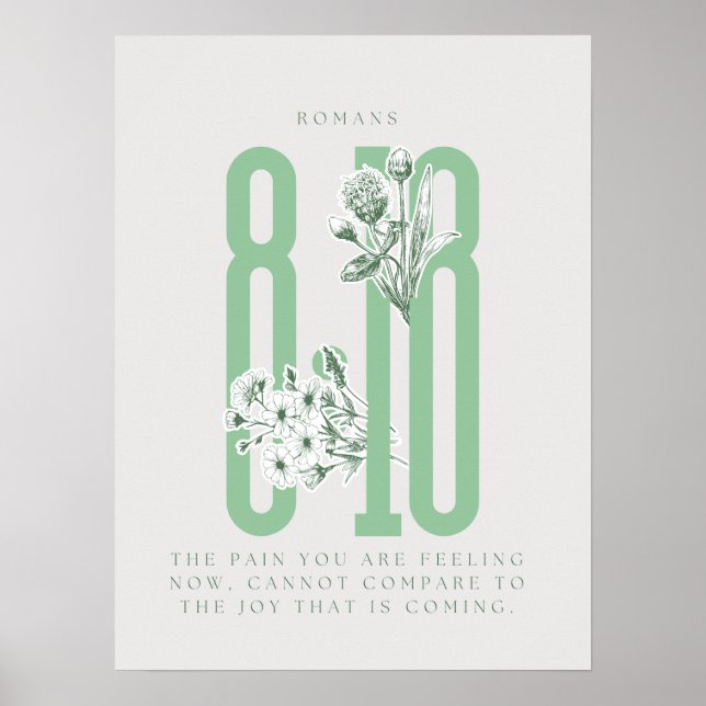 Poster zu Römer 8:18 (Vorne)